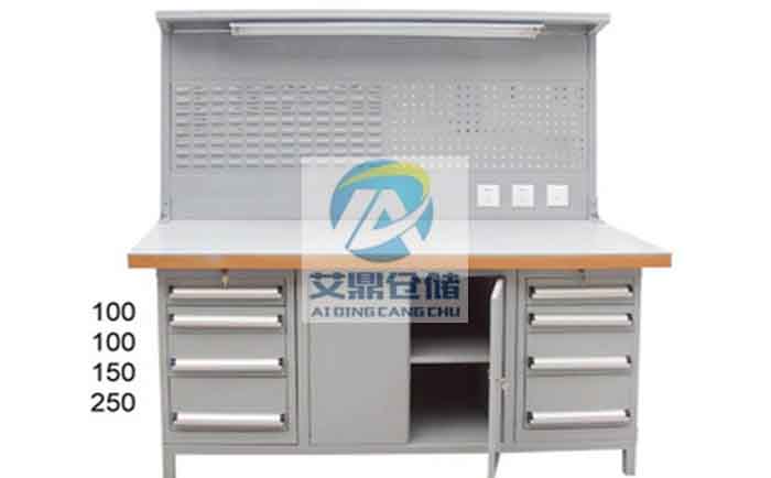 帶燈架工作臺